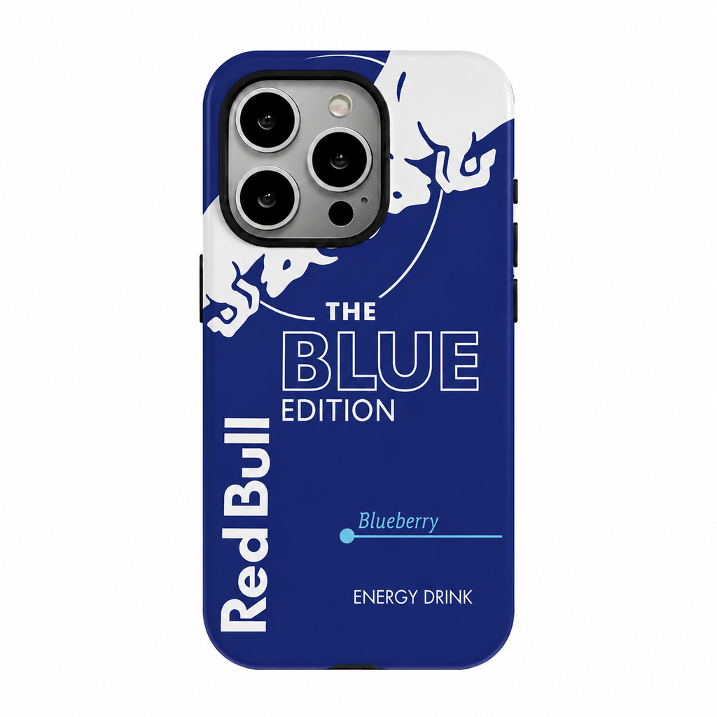 Red Bull Blue Edition ( Armoured Case ) Aesthetic Phone Case for iPhone & samsung