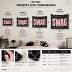 Swag pink - Tapestry