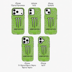Monster Green ( Armoured Case ) Aesthetic Phone Case for iPhone & Samsung
