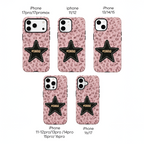 Pink Leopard Swag ( Armoured Case ) Aesthetic Phone Case for iPhone & samsung