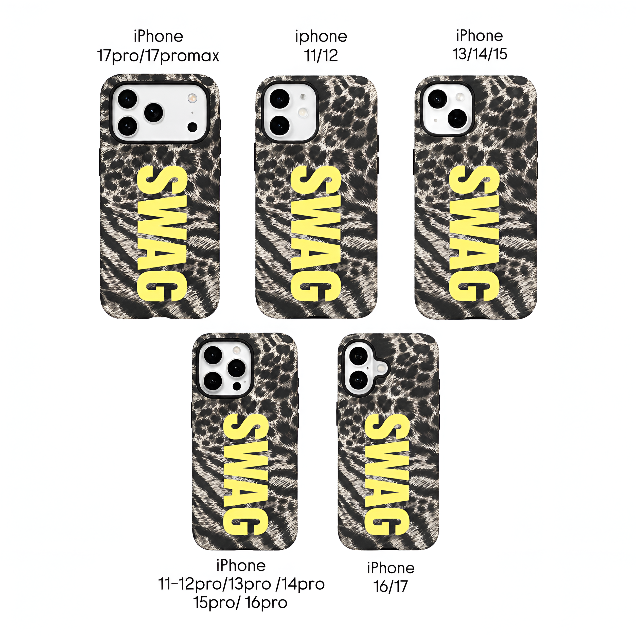 Animal Swag ( Armoured Case ) Aesthetic Phone Case for iPhone & samsung