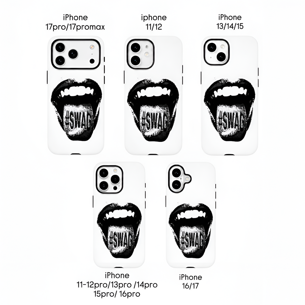 B&W Swag ( Armoured Case ) Aesthetic Phone Case for iPhone & samsung