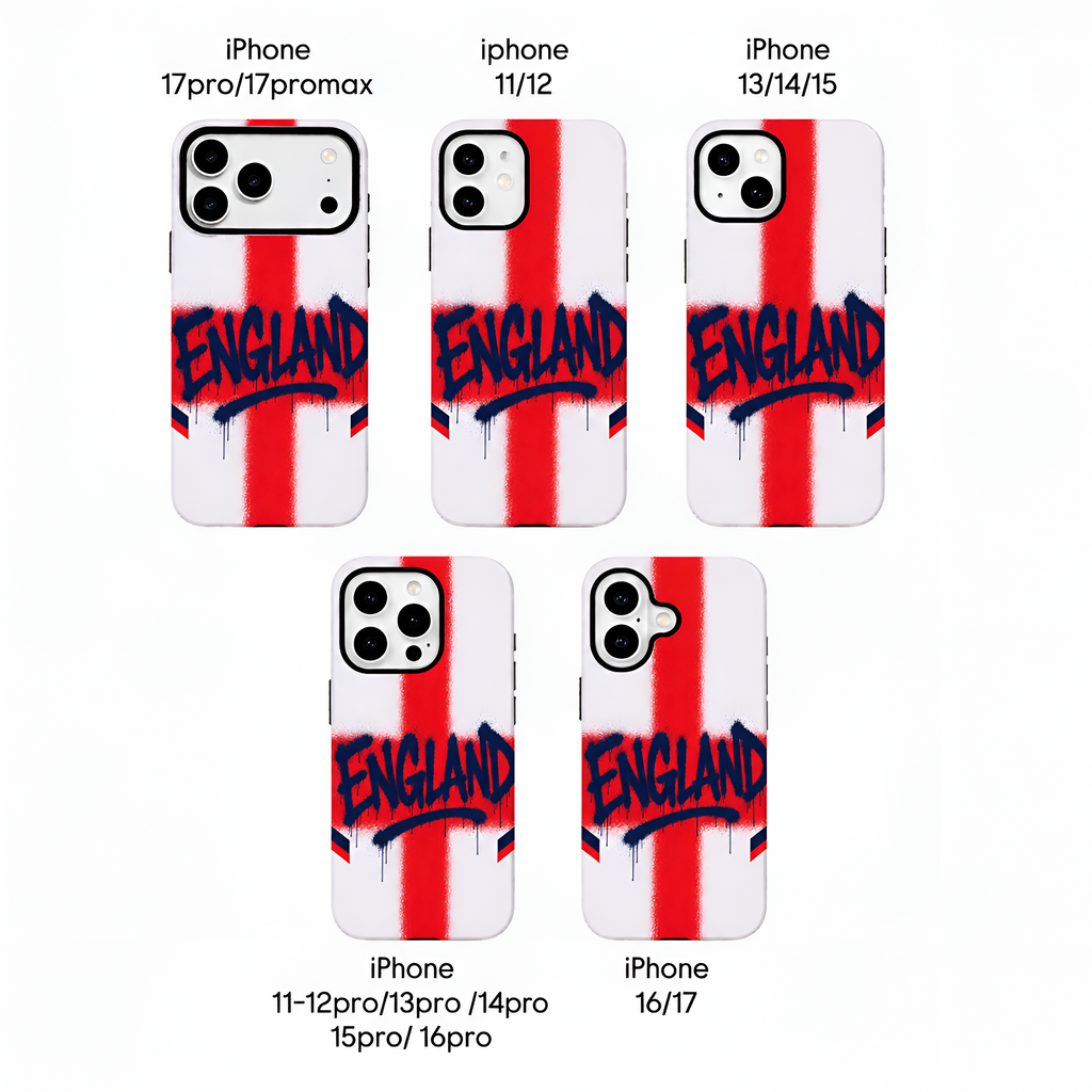 England ( Armoured Case ) Aesthetic Phone Case for iPhone & samsung