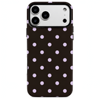 Pink polka dot (Armoured Case ) Aesthetic Phone Case for iPhone & samsung