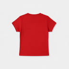 Red Baby Tee Back Design