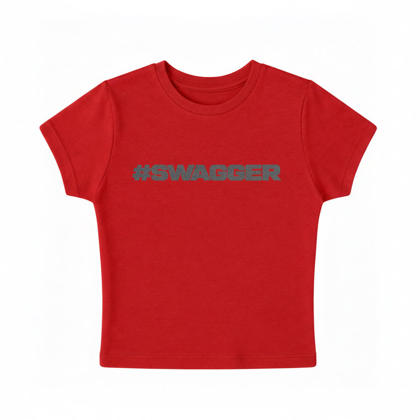 Red Baby Tee Front Design
